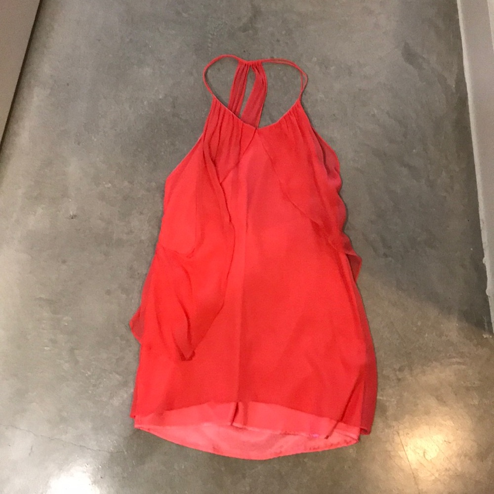 Peach Dress